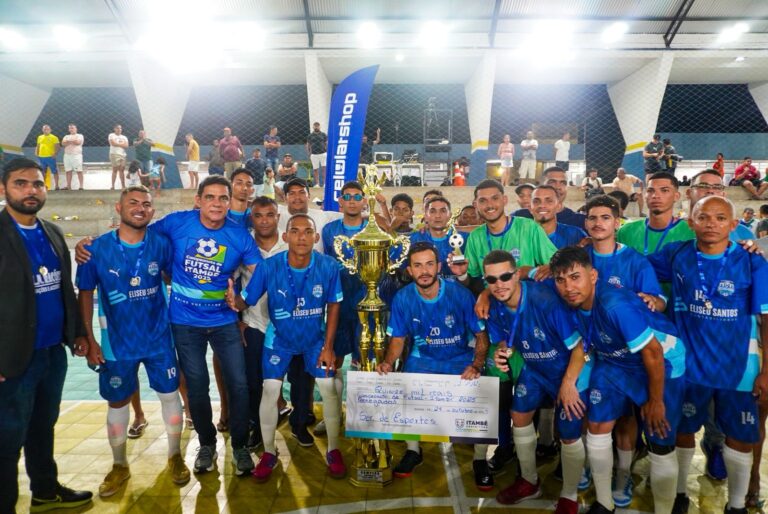 Itambé realiza o maior campeonato de futsal da Mata Norte com recorde de público e mais de R$ 25 mil em premiação